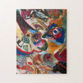 Teil 2 für Zusammensetzung VII, 1913, eingereicht Puzzle (Vertikal)