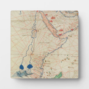 Teil Afrikas Atlas der Welt Fotoplatte