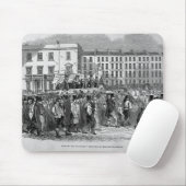 Teil der Chartist-Prozession Mousepad (Mit Mouse)