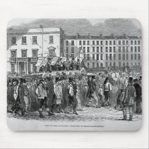 Teil der Chartist-Prozession Mousepad