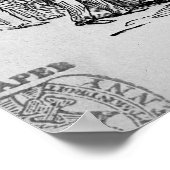 Teil der Chartist-Prozession Poster (Ecke)