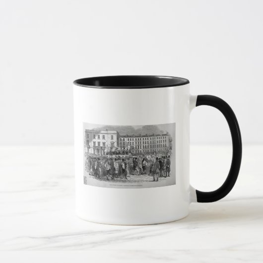 Teil der Chartist-Prozession Tasse (Rechts)