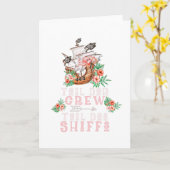 Teil der Crew des Schiffes Karte (Gelbe Blume)