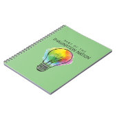 Teil der Imagination Nation Notizblock (Linke Seite)