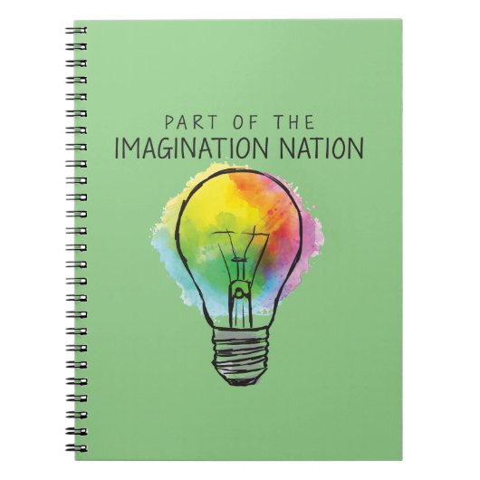Teil der Imagination Nation Notizblock (Vorderseite)