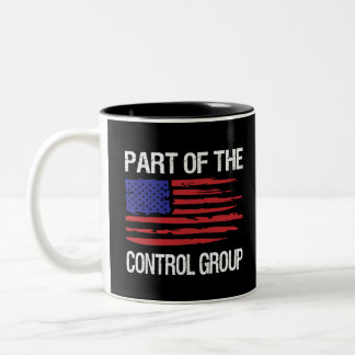 Teil der Kontrolle Zweifarbige Tasse