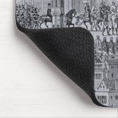 Teil der Krönungs-Prozession von Edward VI Mousepad (Ecke)