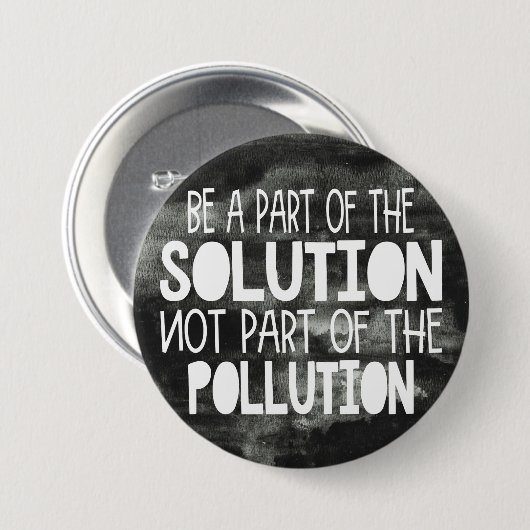 Teil der Lösung sein, die nicht Teil der Verschmut Button (Vorne & Hinten)