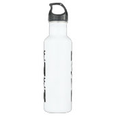 Teil der Lösung sein, die nicht Teil der Verschmut Edelstahlflasche (Rückseite)