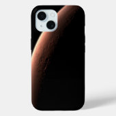 Teil der Mars an der Grenze von Licht und Dunkel. Case-Mate iPhone Hülle (Rückseite)