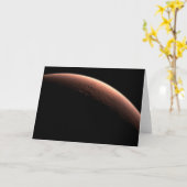 Teil der Mars an der Grenze von Licht und Dunkel. Karte (Gelbe Blume)