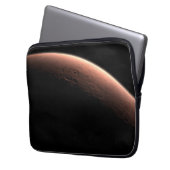 Teil der Mars an der Grenze von Licht und Dunkel. Laptopschutzhülle (Vorderseite Links)