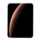 Teil der Mars an der Grenze von Licht und Dunkel. Magnet (Vertikal)