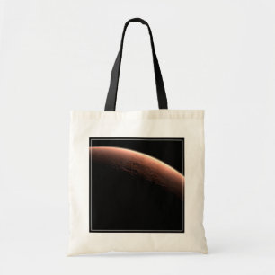 Teil der Mars an der Grenze von Licht und Dunkel. Tragetasche
