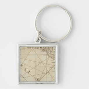 Teil der Provinzen Costa Rica und Nicaragua Schlüsselanhänger