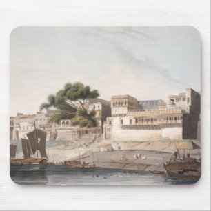 Teil der Stadt von Patna, auf dem Fluss der Mousepad