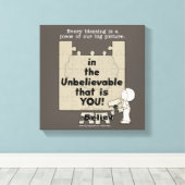 Teil des großen Bildes Leinwanddruck (Insitu (Holzboden))