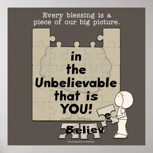 Teil des großen Bildes Poster (Vorne)