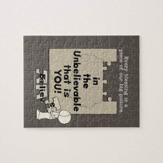 Teil des großen Bildes Puzzle (Horizontal)