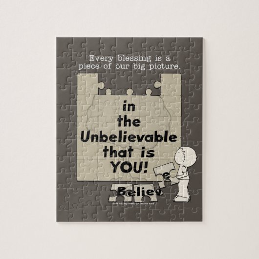 Teil des großen Bildes Puzzle (Vertikal)