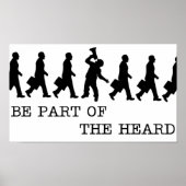 Teil des Kopfes Poster (Vorne)