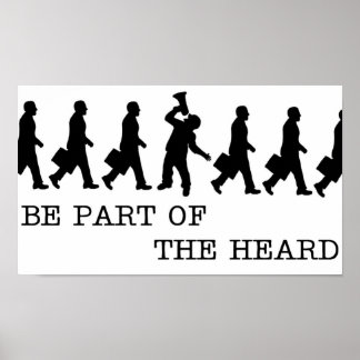 Teil des Kopfes Poster