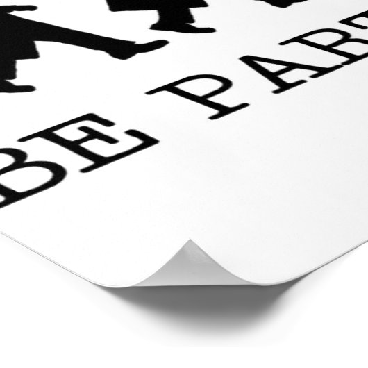 Teil des Kopfes Poster (Ecke)