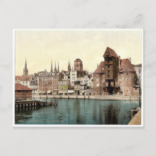 Teil des Kranthor, Danzig, Westpreußen, Deutschlan Postkarte