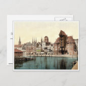 Teil des Kranthors, Danzig, Westpreußen, Deutschla Postkarte (Vorne/Hinten)