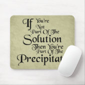Teil des Niederschlags Mousepad (Mit Mouse)