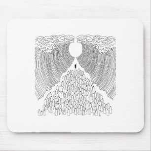 Teil des Roten Meeres Christliche Glaubensbekleidu Mousepad