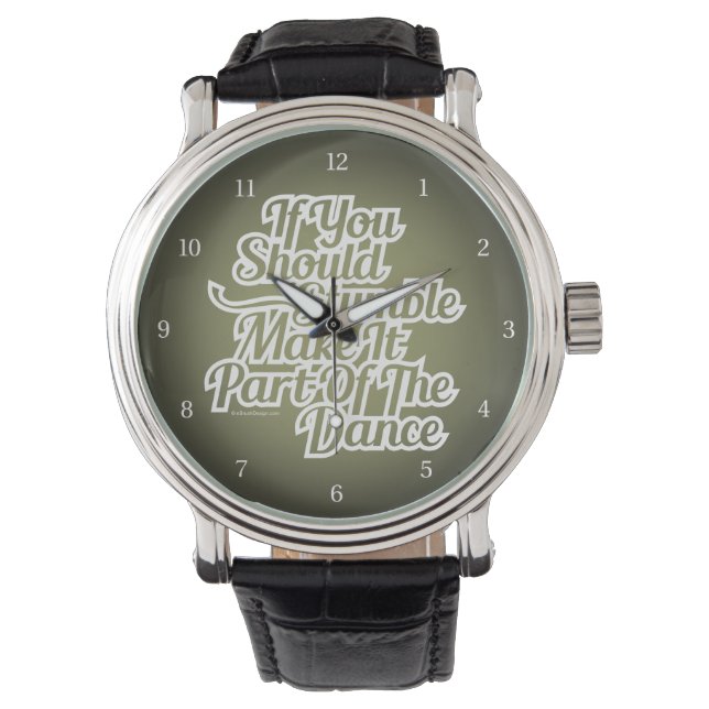 Teil des Tanzes Armbanduhr (Vorderseite)