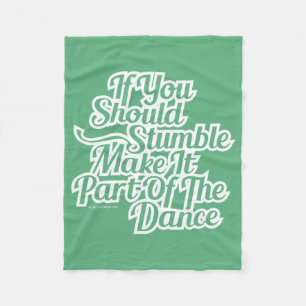 Teil des Tanzes Fleecedecke