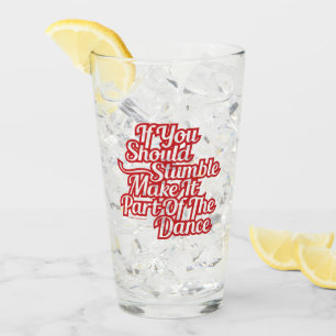 Teil des Tanzes Glas