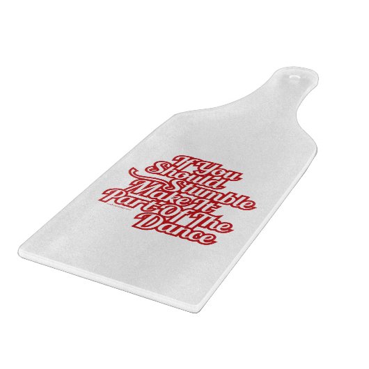 Teil des Tanzes Schneidebrett (Ecke)