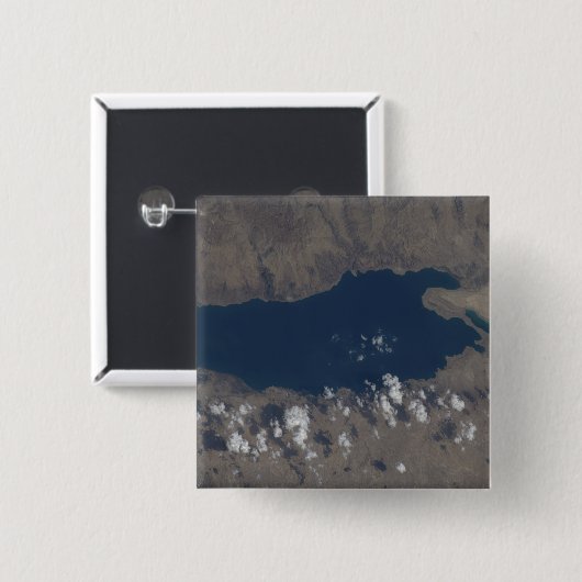 Teil des Toten Meeres Button (Vorne & Hinten)