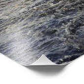 Teil einer Ölpest im Golf von Mexiko Fotodruck (Ecke)