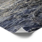 Teil einer Ölpest im Golf von Mexiko Poster (Ecke)