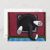 Teil einer Postkarte (Vorne/Hinten)