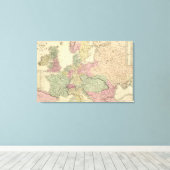 Teil Europas Leinwanddruck (Insitu (Holzboden))