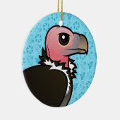 Teil-gesichtiger Geier Keramikornament (Rechts)