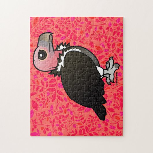 Teil-gesichtiger Geier Puzzle (Vertikal)