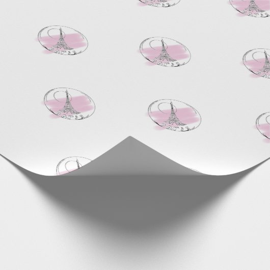 Teil in einer Glaskugel Geschenkpapier (Ecke)