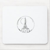 Teil in einer Glaskugel Mousepad (Vorne)