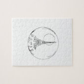 Teil in einer Glaskugel Puzzle (Horizontal)