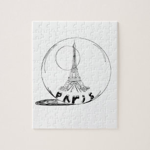 Teil in einer Glaskugel Puzzle