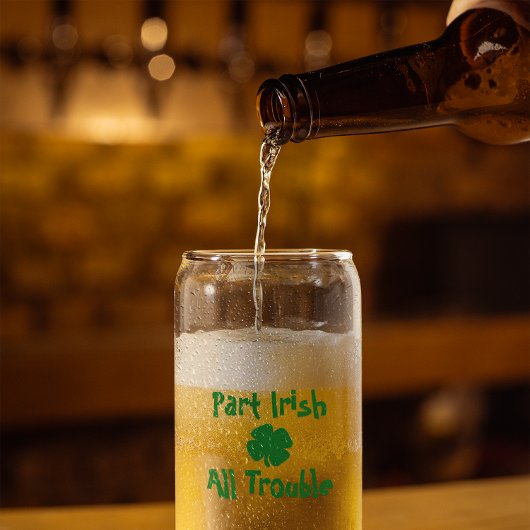 Teil Irish, All Trouble St Patrick's Day Dosenglas
