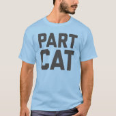 Teil-Katzen-T - Shirt (Vorderseite)