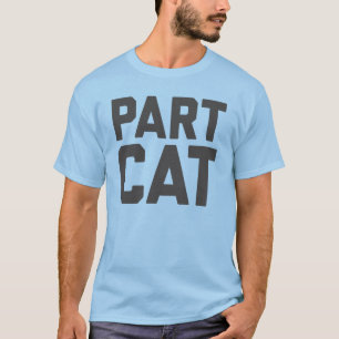 Teil-Katzen-T - Shirt