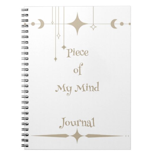 Teil meines Geistes Notizblock (Vorderseite)